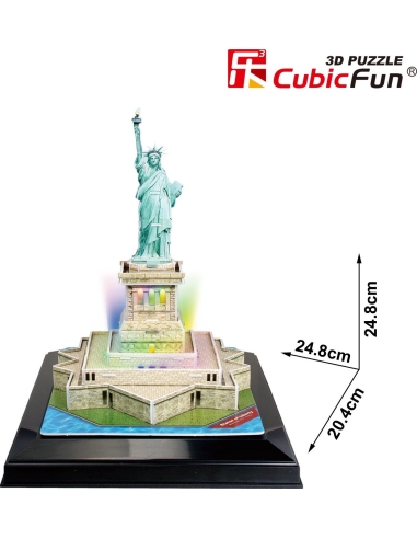 3D dėlionė Cubicfun The Statue Of Liberty (Led)