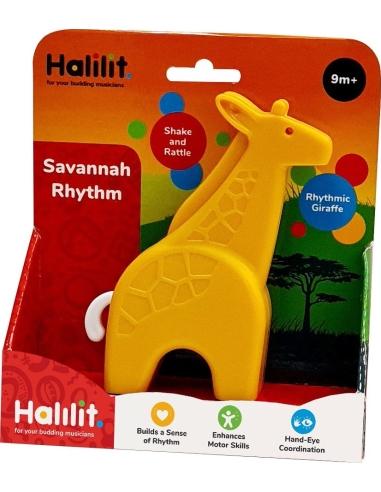 Barškutis Halilit Savannah Rhythms: Giraffe
