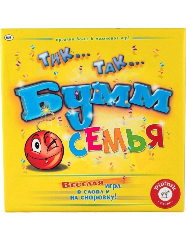 Stalo žaidimas šeimai Piatnik Tik Tak Bumm (Rusų kalba)