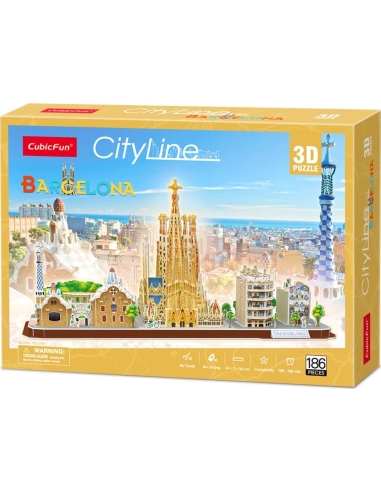 3D dėlionė Cubicfun Barcelona