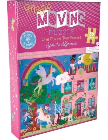 Magic Moving Puzzle Floss & Rock Rainbow, 50pcs.
