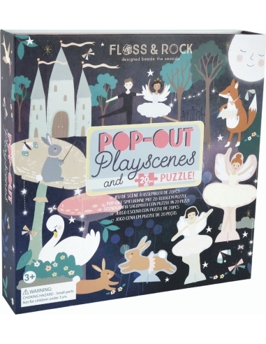 Playscenes and Puzzle Floss&Rock Fairy, 20pcs.