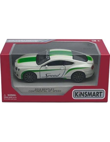 Mašinėlė Kinsmart Bentley Continental Gt Speed 2012, 12cm