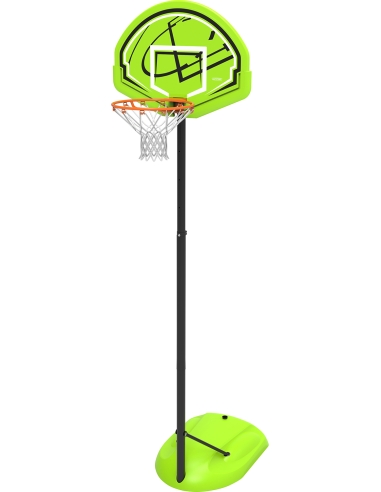 Krepšinio stovas su lanku Lifetime Basketball, žalia