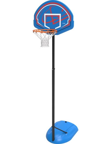 Krepšinio stovas su lanku Lifetime Basketball, mėlyna
