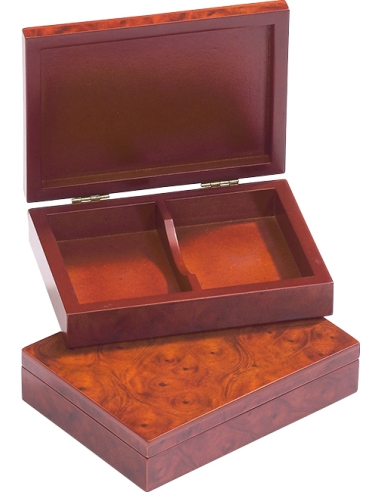 Card Box Philos Wooden 15.3x11.2 cm 