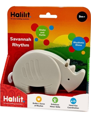 Barškutis Halilit Savannah Rhythms: Hippopotamus
