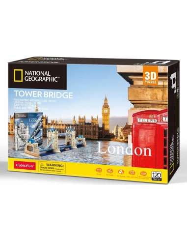 3D dėlionė Cubicfun Tower Bridge