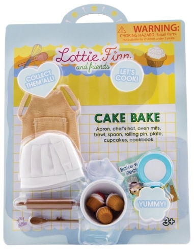 Lėlės aksesuaras Lottie Cake Bake