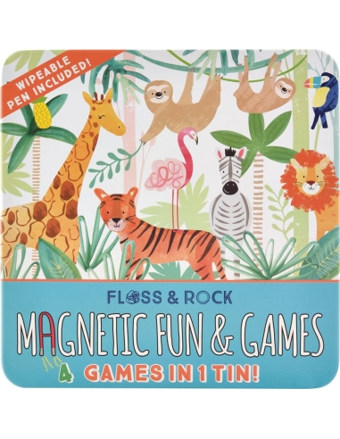 Magnetic Game Floss & Rock Jungles 4 in 1