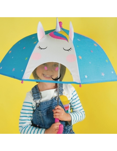 3D Magical Umbrella Floss & Rock Unicorn