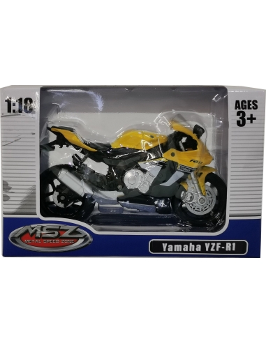 Motociklas MSZ Yamaha YZF-R1, 1:18