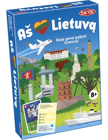 Žaidimas Tactic Aš Myliu Lietuvą