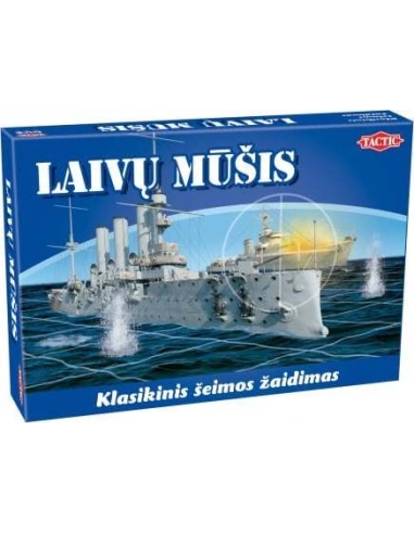 Žaidimas Tactic Laivų Mūšis, lietuvių kalba