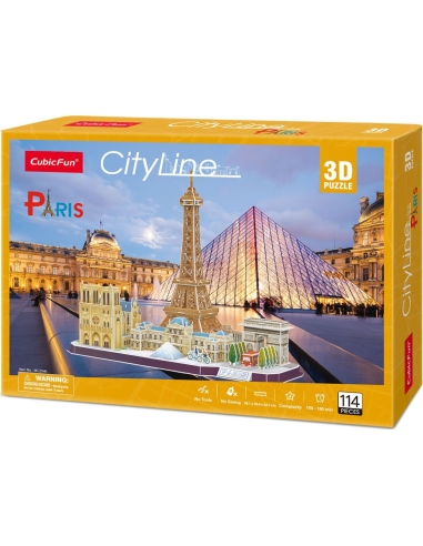 3D dėlionė Cubicfun Paris
