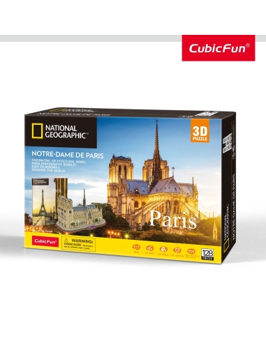 3D dėlionė Cubicfun Notre Dame De Paris