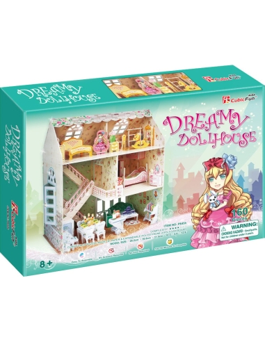 3D dėlionė Cubicfun Dreamy Dollhouse