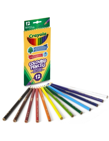Coloured Pencils CRAYOLA, 12pcs.
