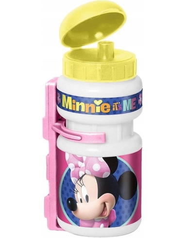 Plastikinė gertuvė su laikikliu Minnie Mouse, 0.375l