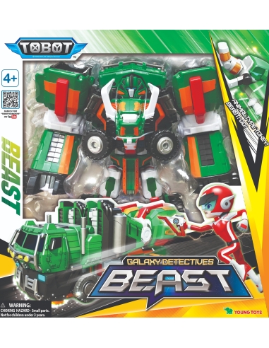 Transformeris TOBOT Galaxy Detectives Beast, 28cm