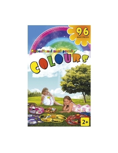 Dėlionė Pionierius Colours, 3-6 metų vaikams