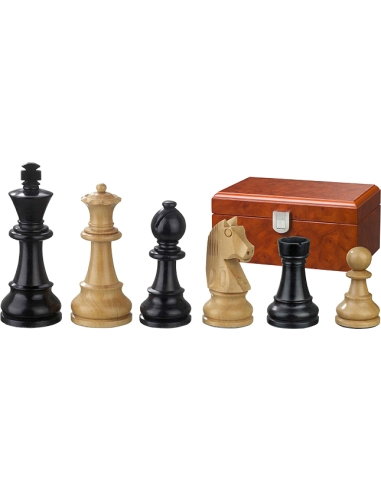 Šachmatų figūrėlės Philos Ludwig XIV, karalius: 70mm 