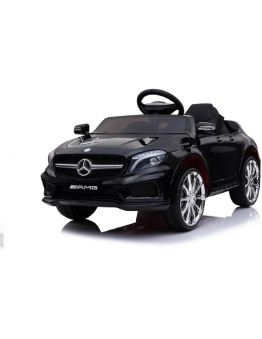 Elektrinė mašinėlė vaikams Mercedes-Benz GLA 45 AMG, juoda