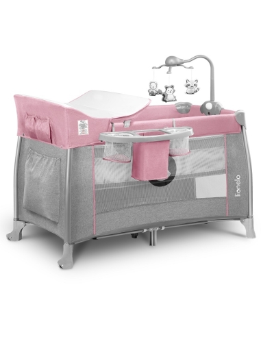 Baby Bed Lionelo Thomi Baby Pink