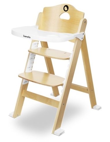 Chair Lionelo Floris 3in1 White Natural