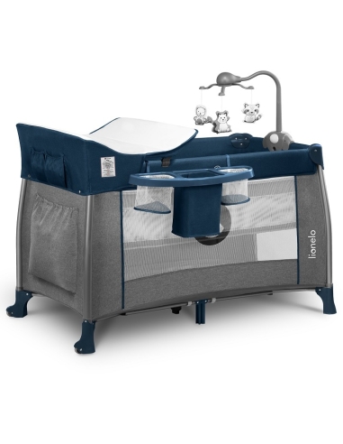 Baby Bed Lionelo Thomi Blue Navy