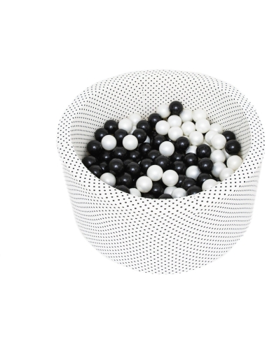 Ball Pool Misioo Smart - White with Black Dots, without Balls