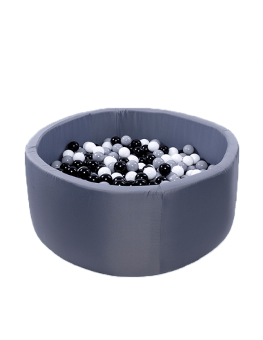 Ball Pit Misioo Active - Grey, Without Balls
