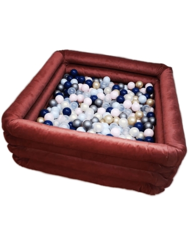 Ball Pool Misioo Comfort+ - Ruby, Square, without Balls