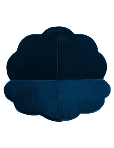 Žaidimų kilimėlis-gėlytė Misioo Flower - tamsiai mėlynas