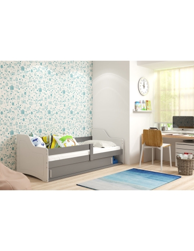 Bed For Childrens SOFIX 1 - Grafit-Grey, Single, 160x80cm