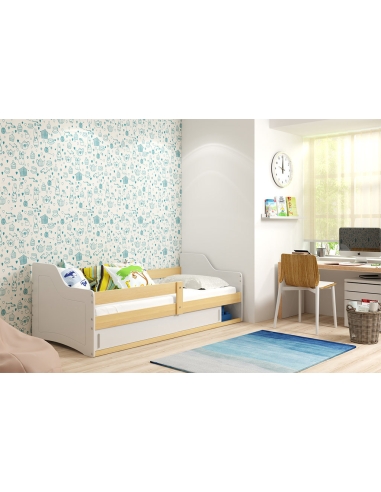 Bed For Childrens SOFIX 1 - Pine-White, Single, 160x80cm