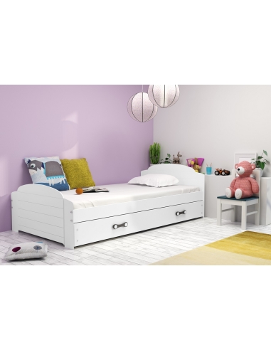 Bed For Children LILI - White, Single