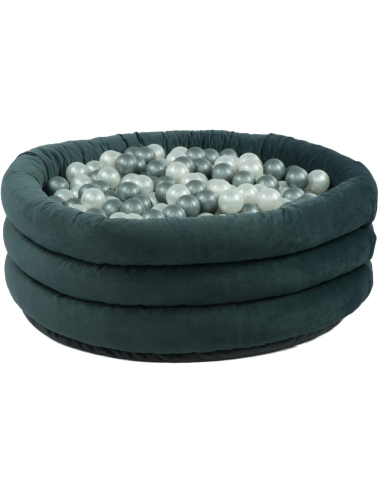 Ball Pool Misioo Comfort+ - Grey, Round, without Balls