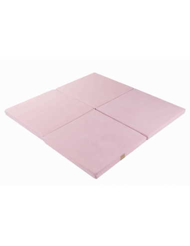 Kvadratinis žaidimų kilimėlis Meowbaby, šviesiai rožinis