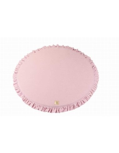 Apvalus žaidimų kilimėlis Meowbaby, šviesiai rožinis