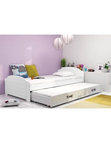 Bed For Children LILI - White, Double