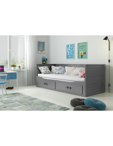 Bed For Children HERMES - Grafit, Double