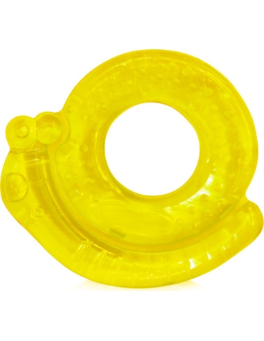 Vandens užpildo kramtukas Baby Care, sraigė, geltonas