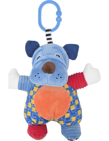 Pliušinis žaisliukas-šuniukas Lorelli Toys, mėlynas