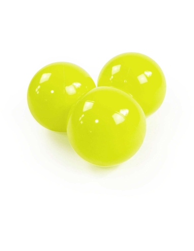 Plastikinių kamuoliukų rinkinys MeowBaby, 50vnt., Lime