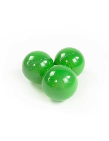 Plastikinių kamuoliukų rinkinys MeowBaby, 50vnt., tamsiai žali