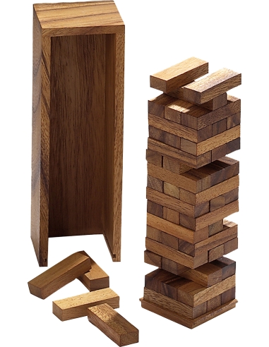 Game Philos Tumbling Tower, Small, 8x7x23.5 cm