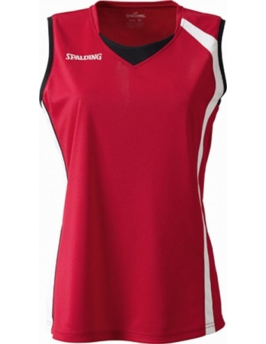 Moteriški krepšinio marškinėliai Spalding 4Her - M dydis (raudona)