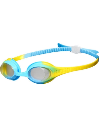 Vaikiški plaukimo akiniai Arena Spider Kids, mėlyni-geltoni