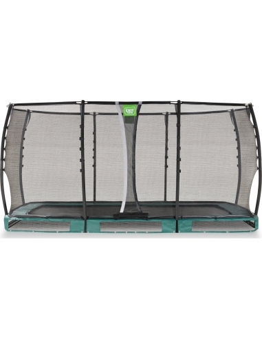 EXIT Allure Premium ground trampoline 244x427cm - green